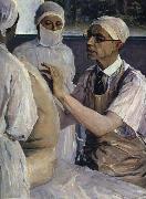 Nesterov Nikolai Stepanovich The Doc. in Surgery oil painting reproduction